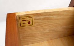 Charles Webb Solid Cherry File Cabinet