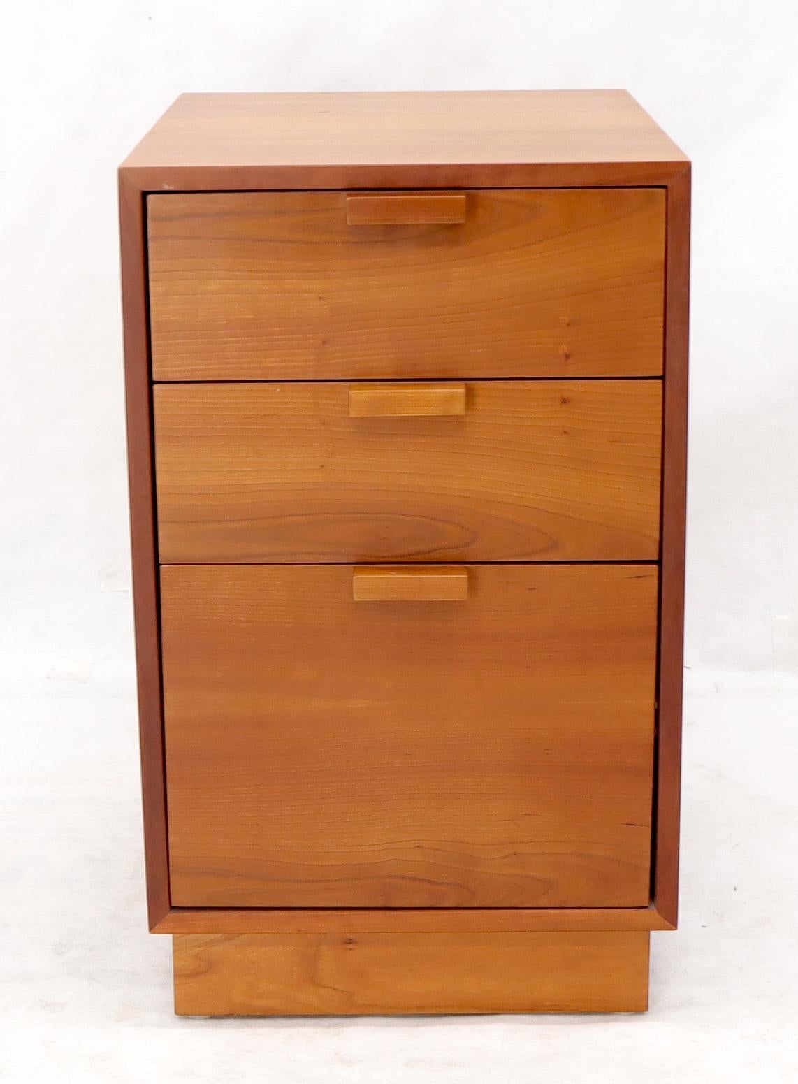 American Charles Webb Solid Cherry File Cabinet