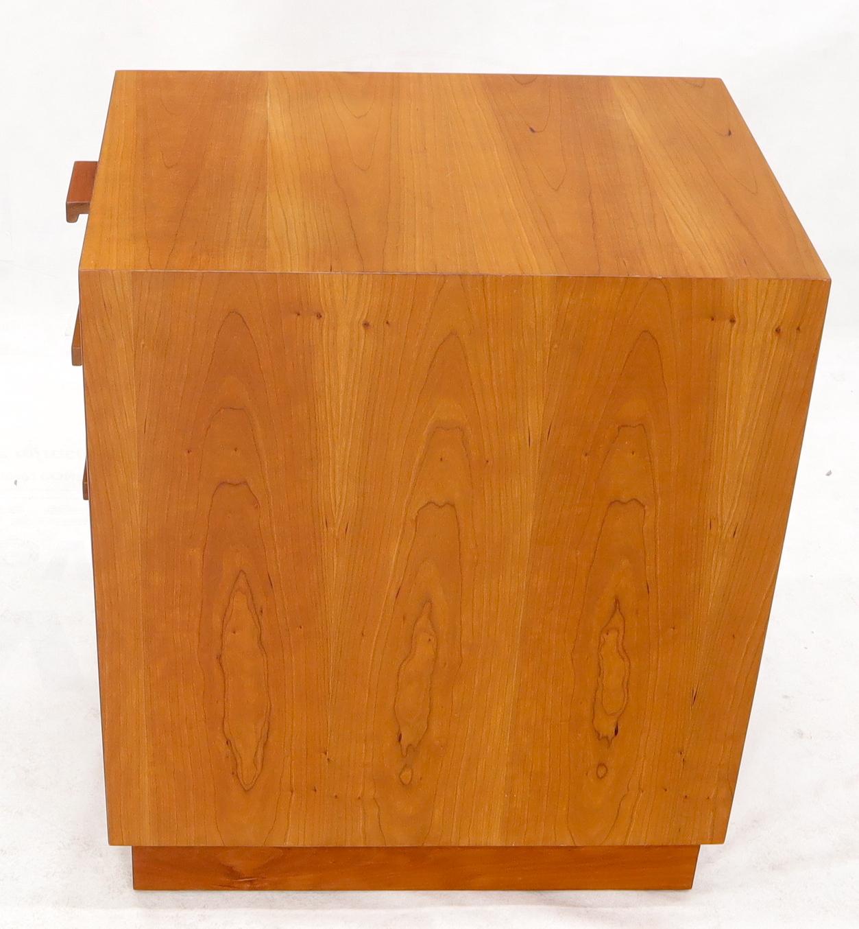 20th Century Charles Webb Solid Cherry File Cabinet