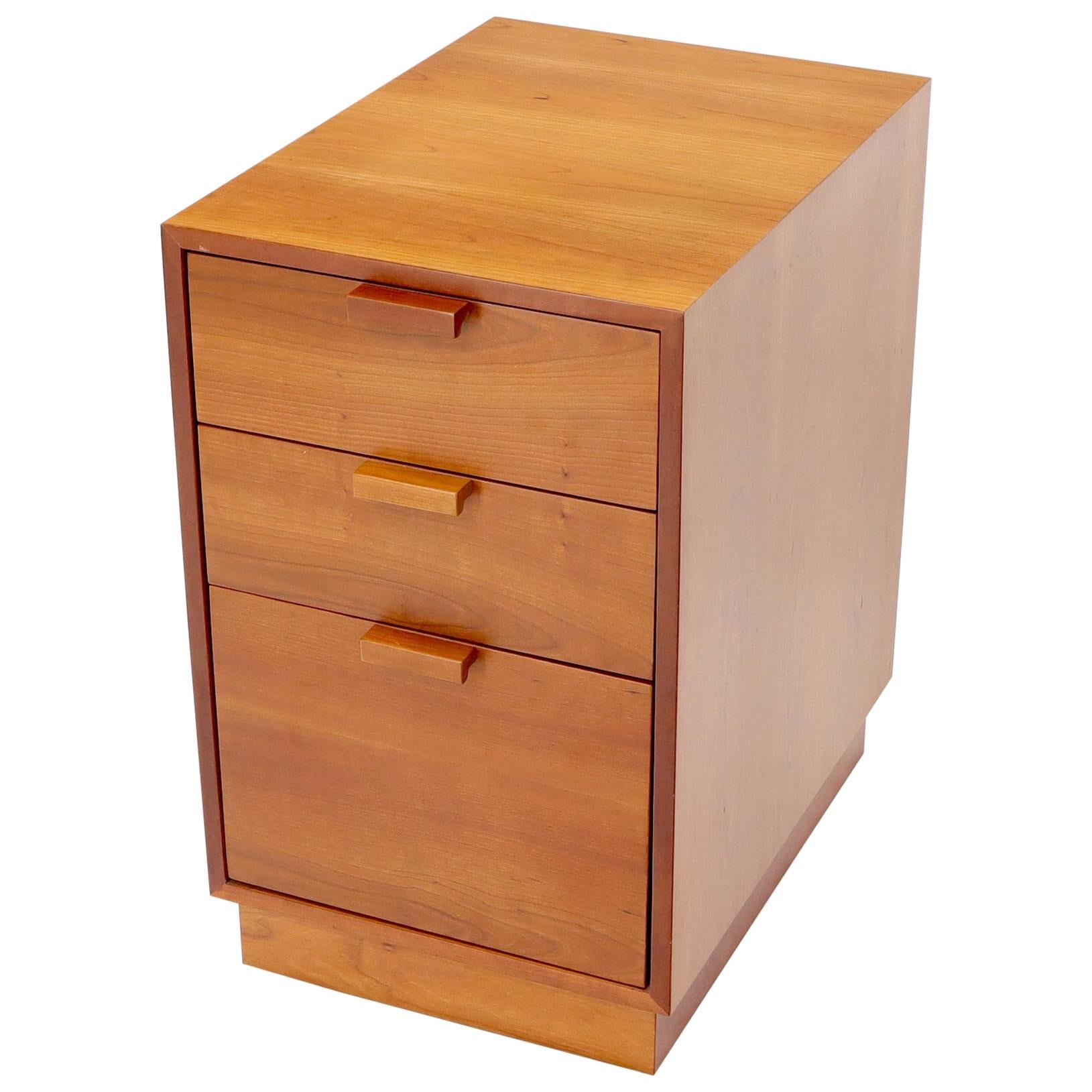 Charles Webb Solid Cherry File Cabinet