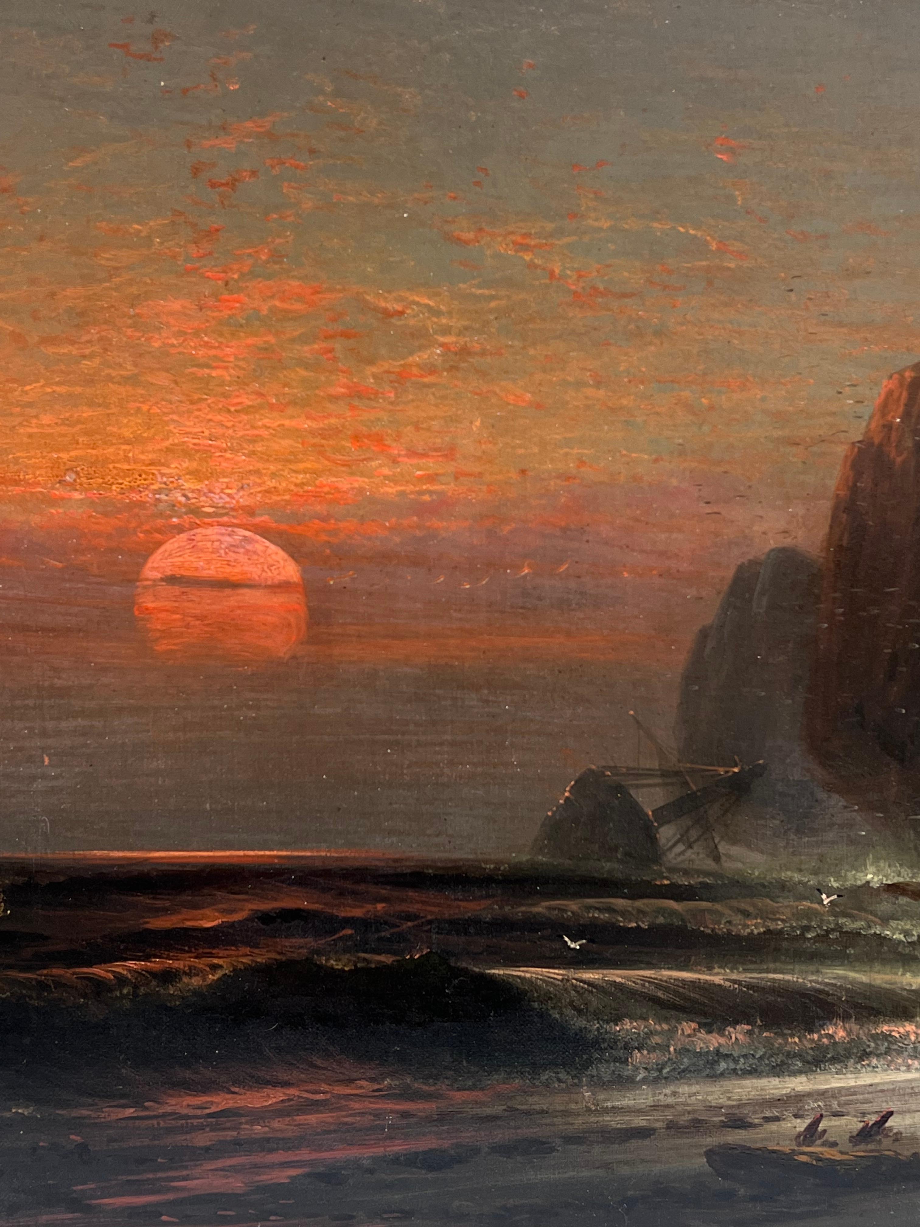 Wrackteile am Strand
von Charles Webster (Britisch. 19. Jahrhundert)
signiert, Öl auf Leinwand, ungerahmt
Leinwand : 24 x 42 Zoll
Provenienz: Privatsammlung, England
Condit: sehr guter Zustand

Für weitere Informationen wenden Sie sich bitte an uns,