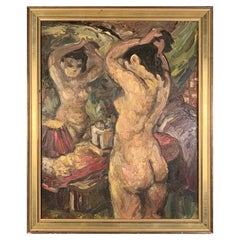 Charles Willette, Nude at a Mirror