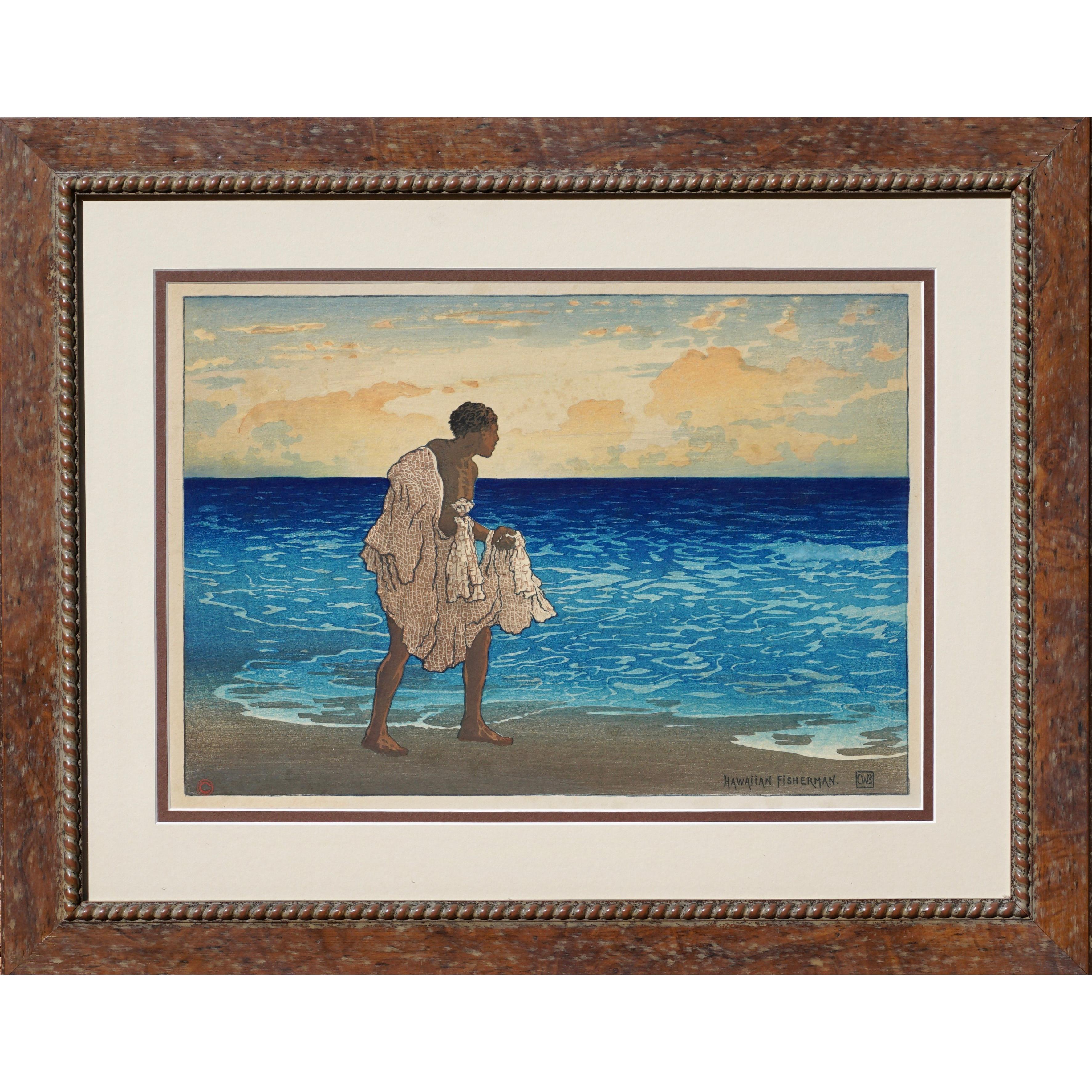 Charles William Bartlett “Hawaiian Fisherman”, 1919