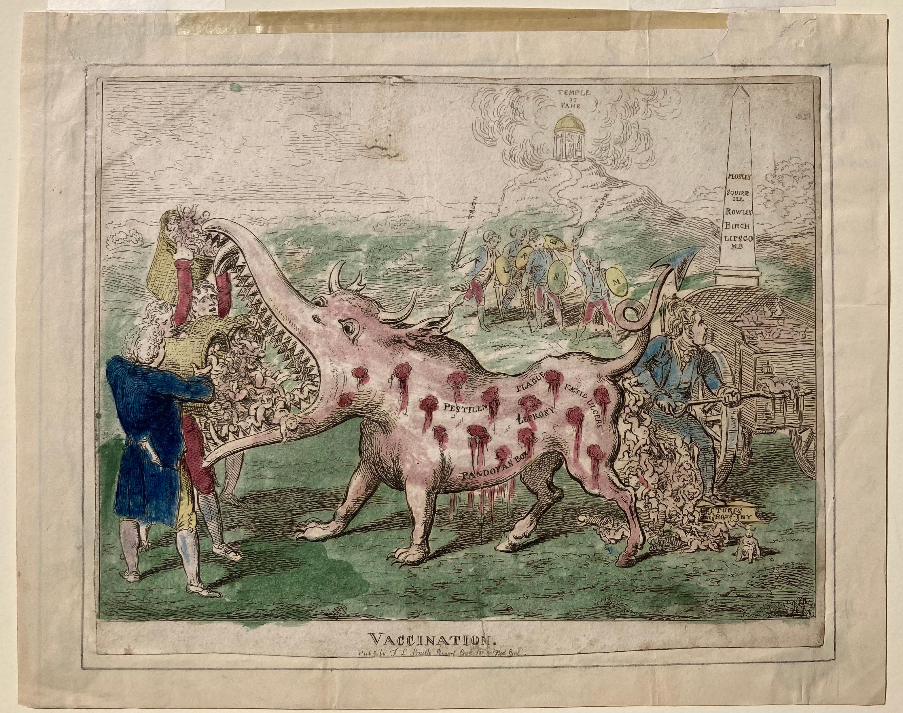 VACCINATION - Print by Charles William