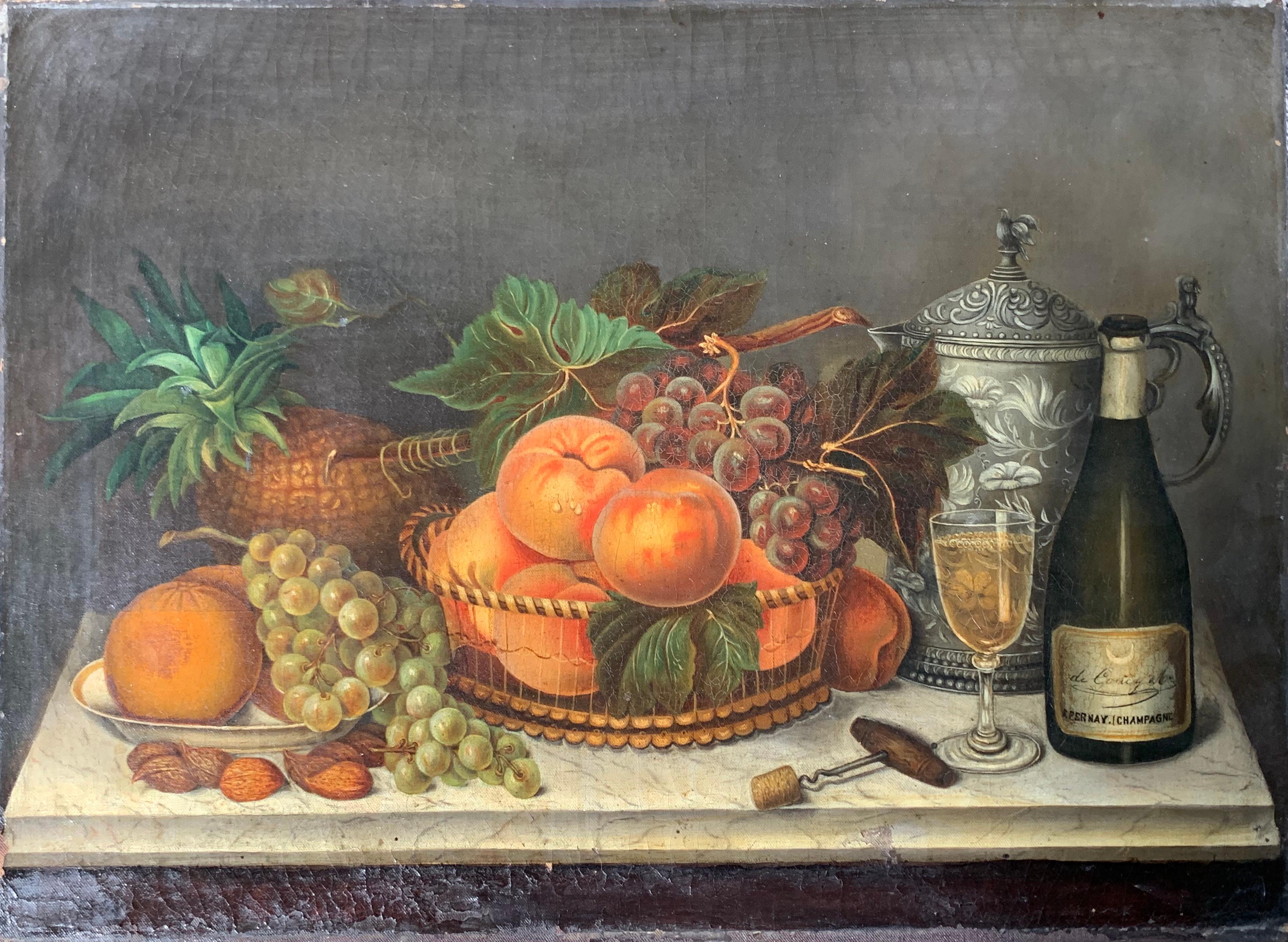 Circle of Peale Family Still Life painting For Sale 3
