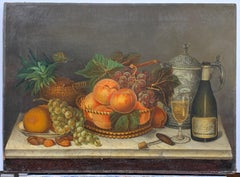 Circle of Peale Family Still Life painting