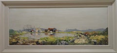 "North Wales Landscape Snowdonia" original Welsh Impressionist oil painting