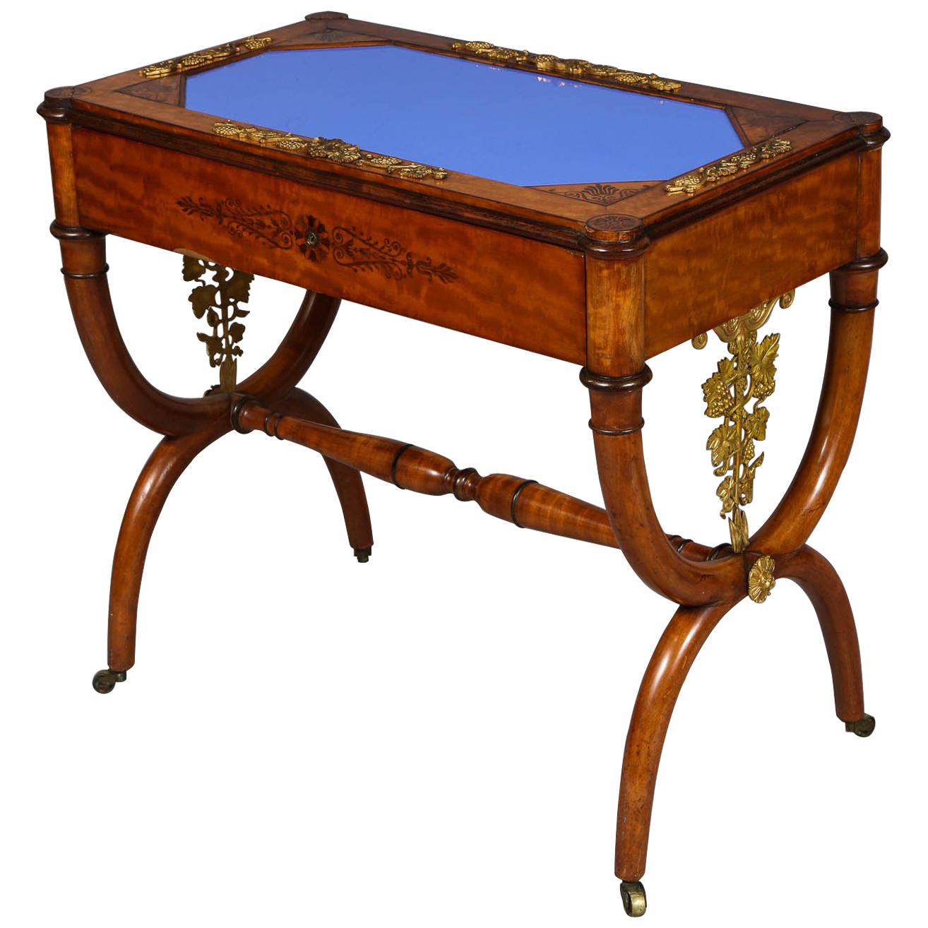 Charles X Amaranthe and Lemonwood Table