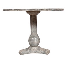 Charles X Bleu Turquin Marble Center Table