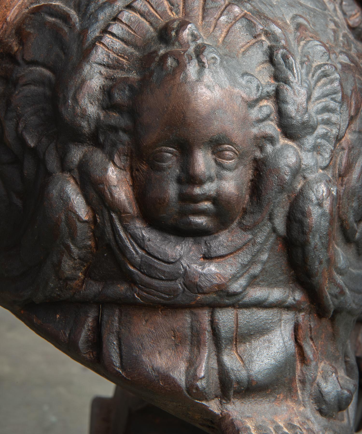 Charles X Bronzed Iron Museum Copy Bust, circa 19th Century 5