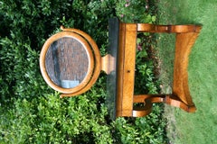 Charles X Burr Maple Dressing Table