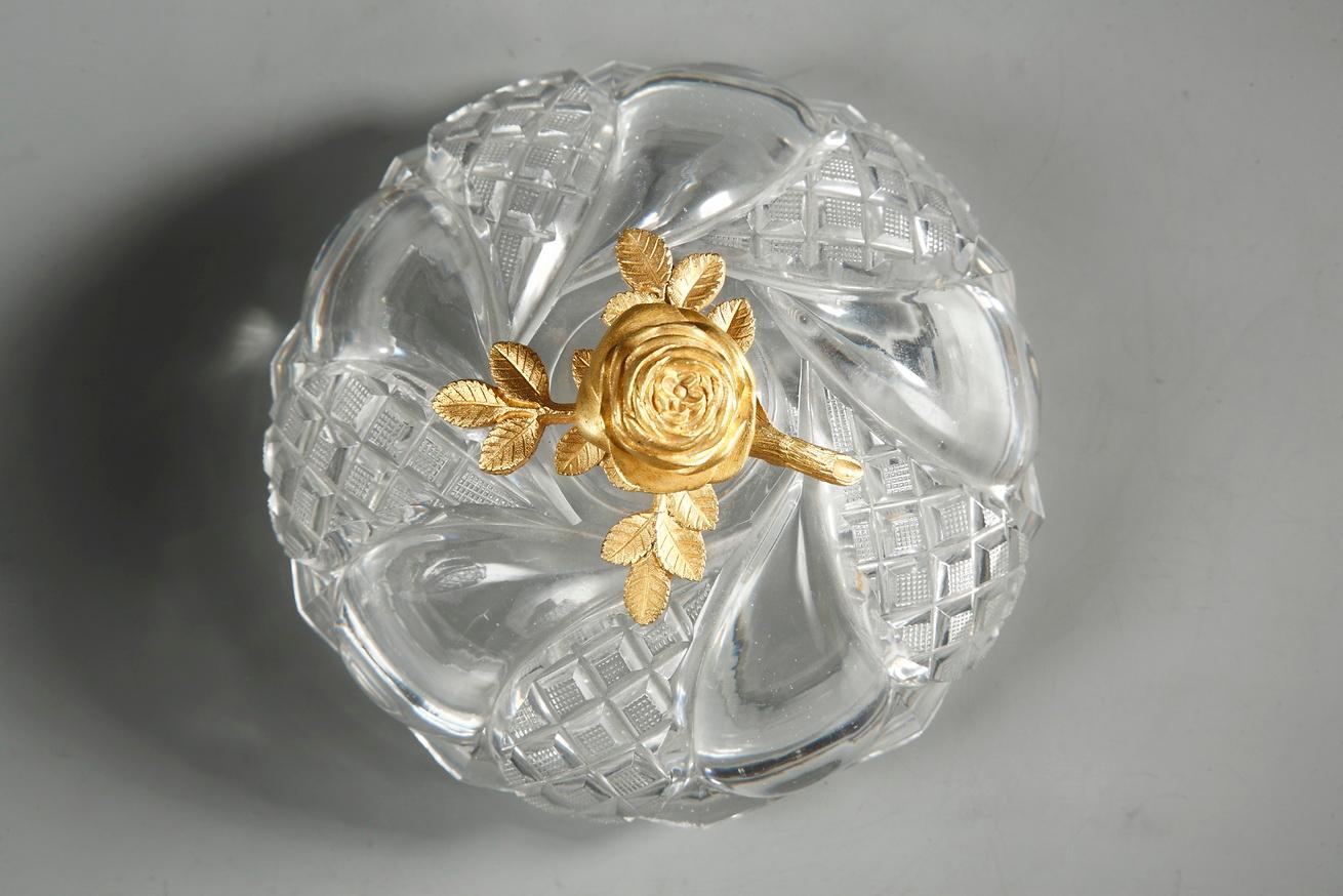 Charles X Cut-Crystal and Gilt Bronze Cup 5