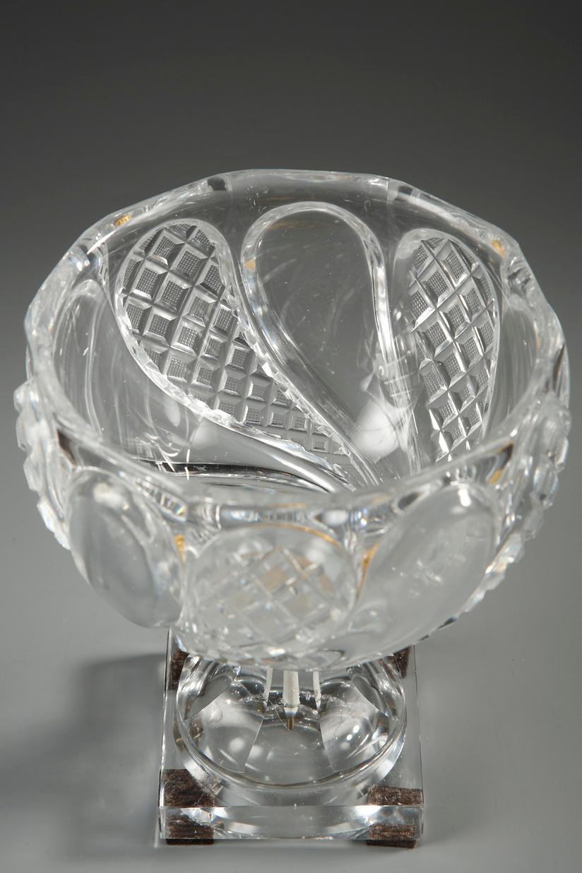 Charles X Cut-Crystal and Gilt Bronze Cup 7