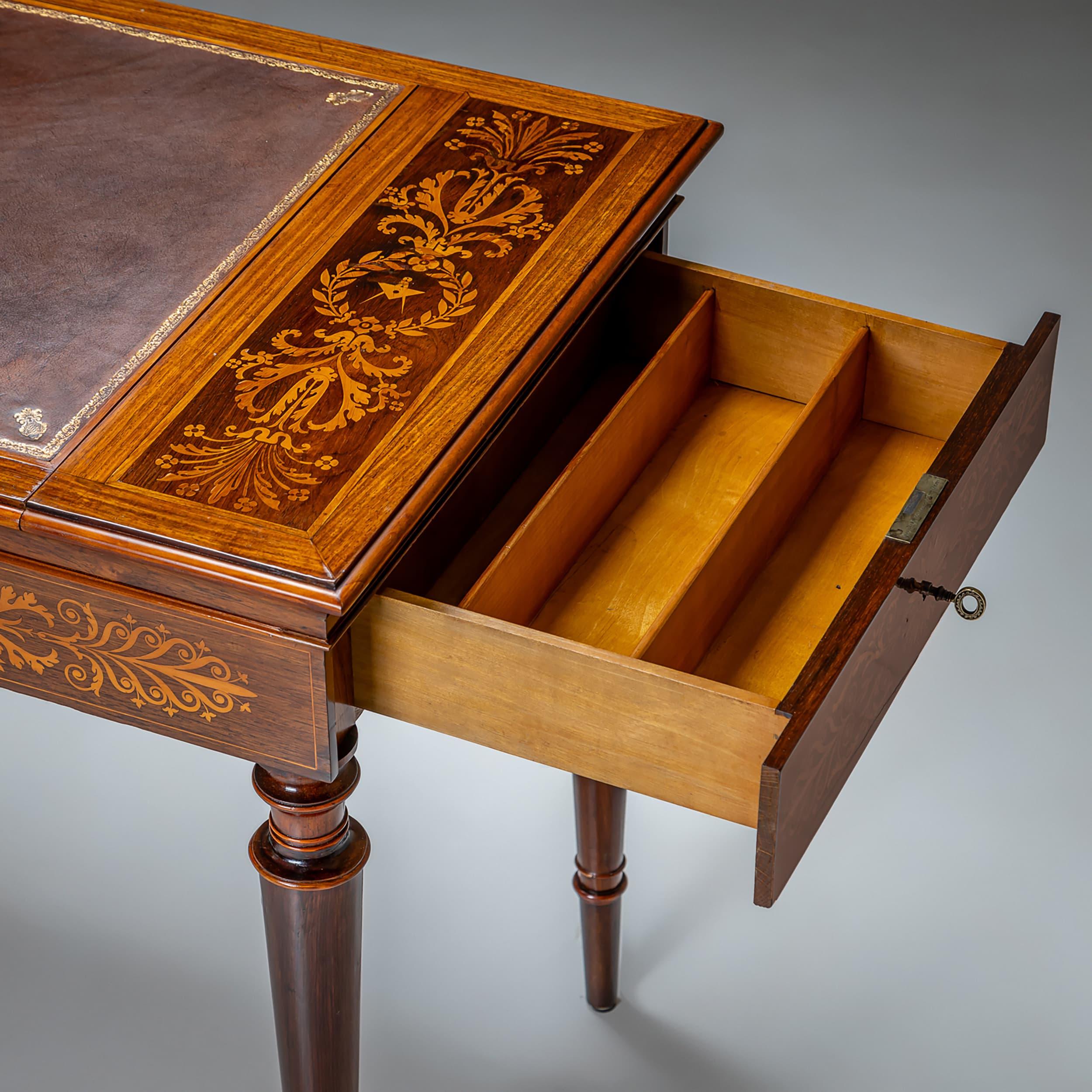 Scrivania Charles X di Alphonse Giroux & Cie, Paris, 1820 circa in vendita 5