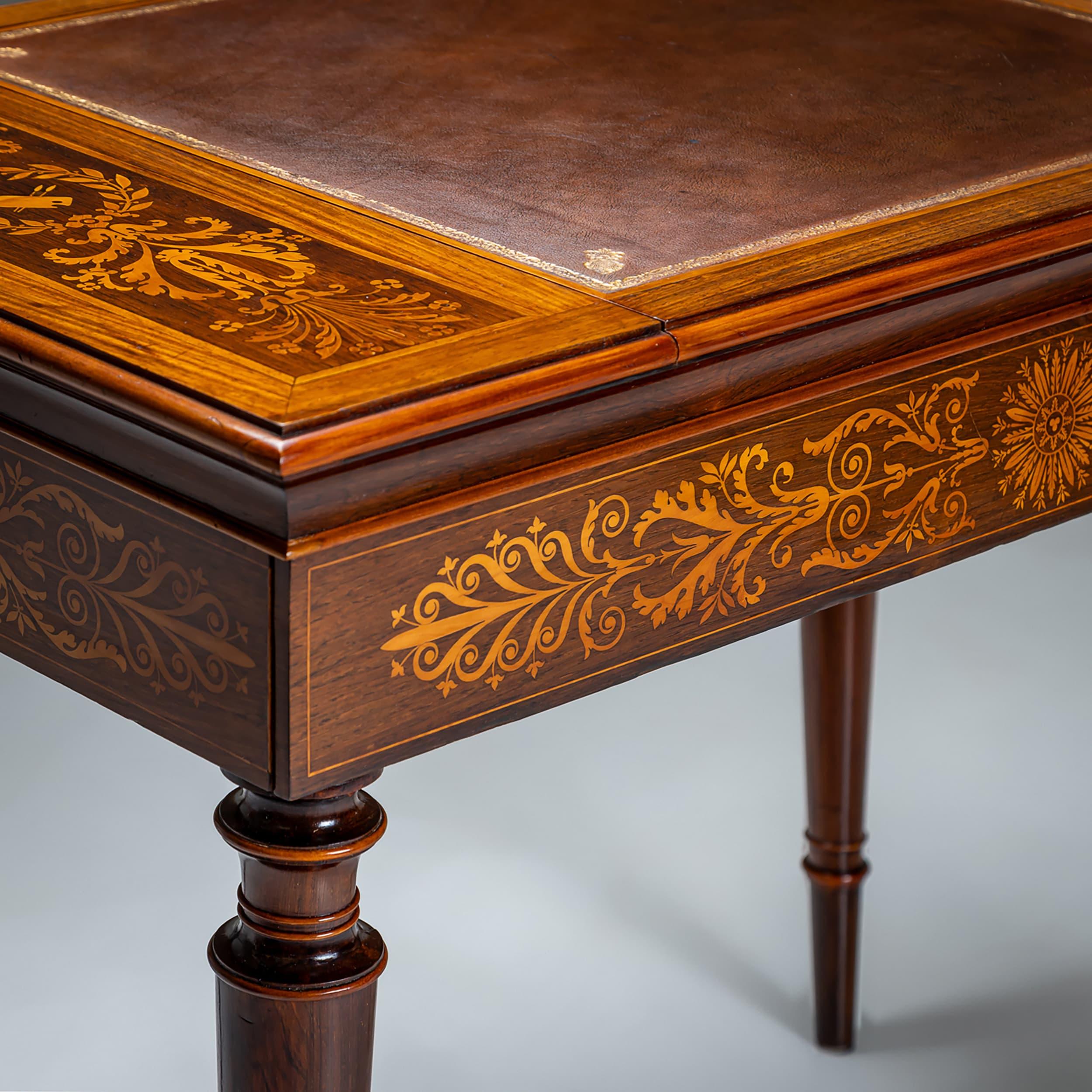 Scrivania Charles X di Alphonse Giroux & Cie, Paris, 1820 circa in vendita 6