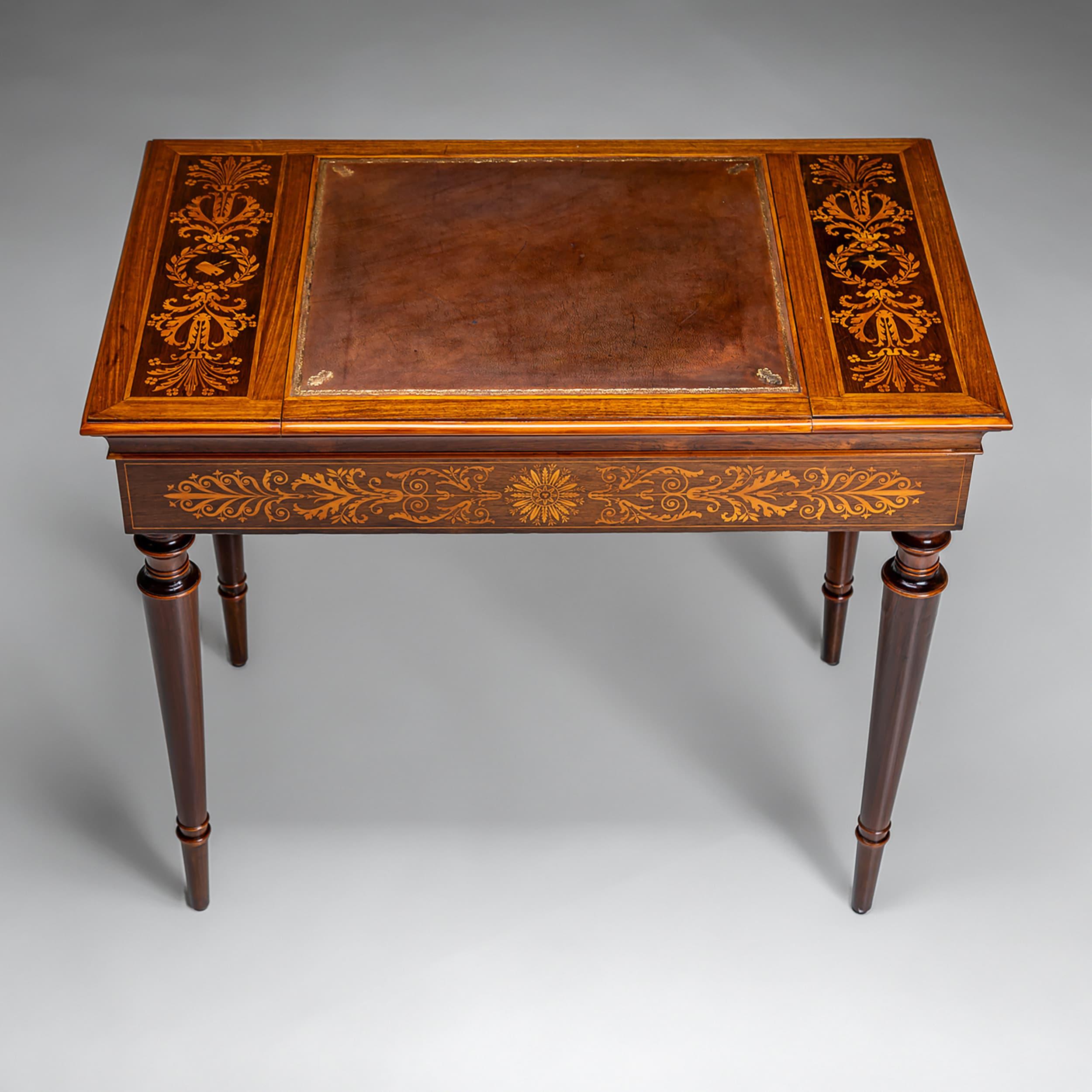 Scrivania Charles X di Alphonse Giroux & Cie, Paris, 1820 circa In condizioni buone in vendita a Greding, DE