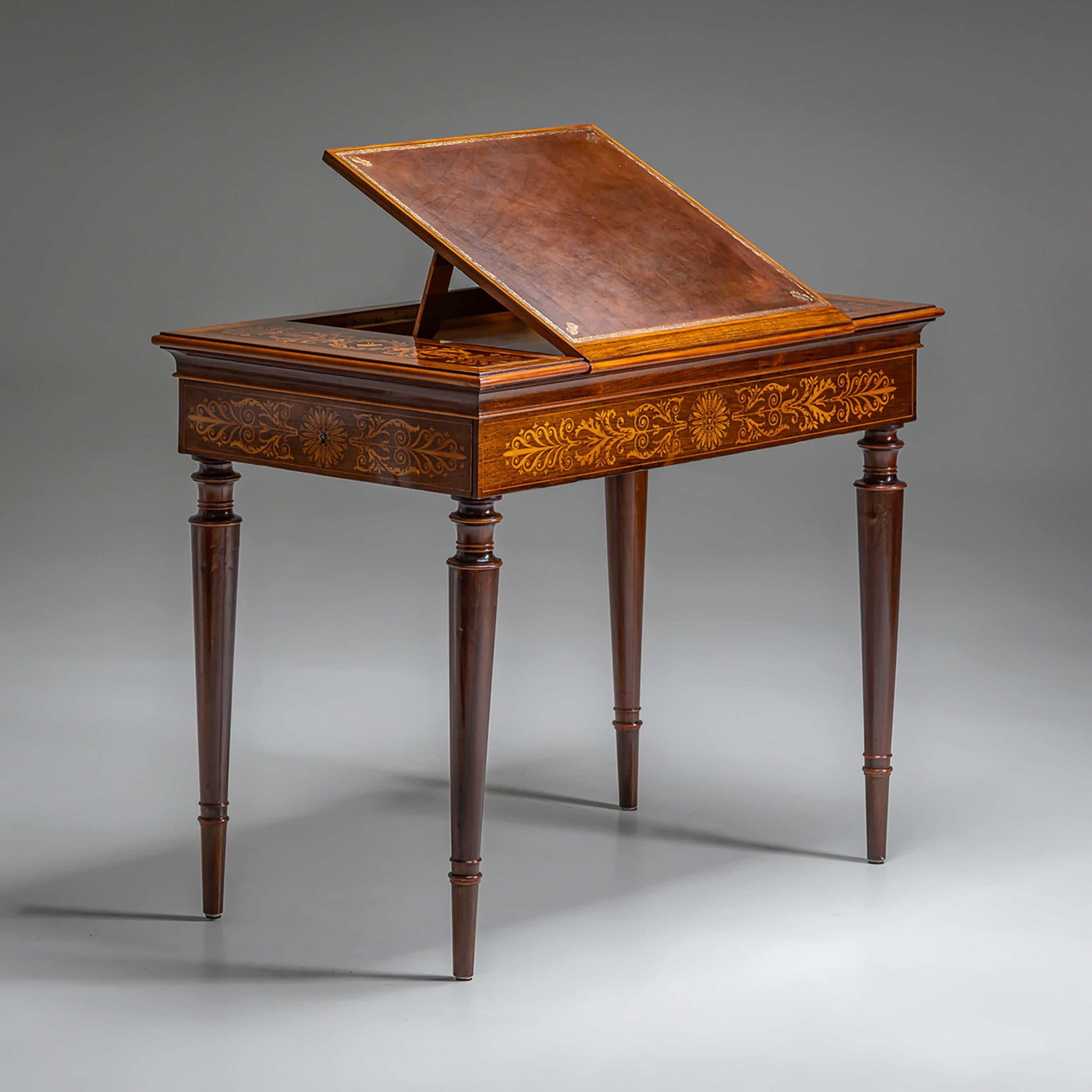 Pelle Scrivania Charles X di Alphonse Giroux & Cie, Paris, 1820 circa in vendita