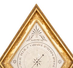 Charles X Giltwood Barometer