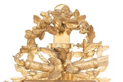 Charles X Giltwood Barometer