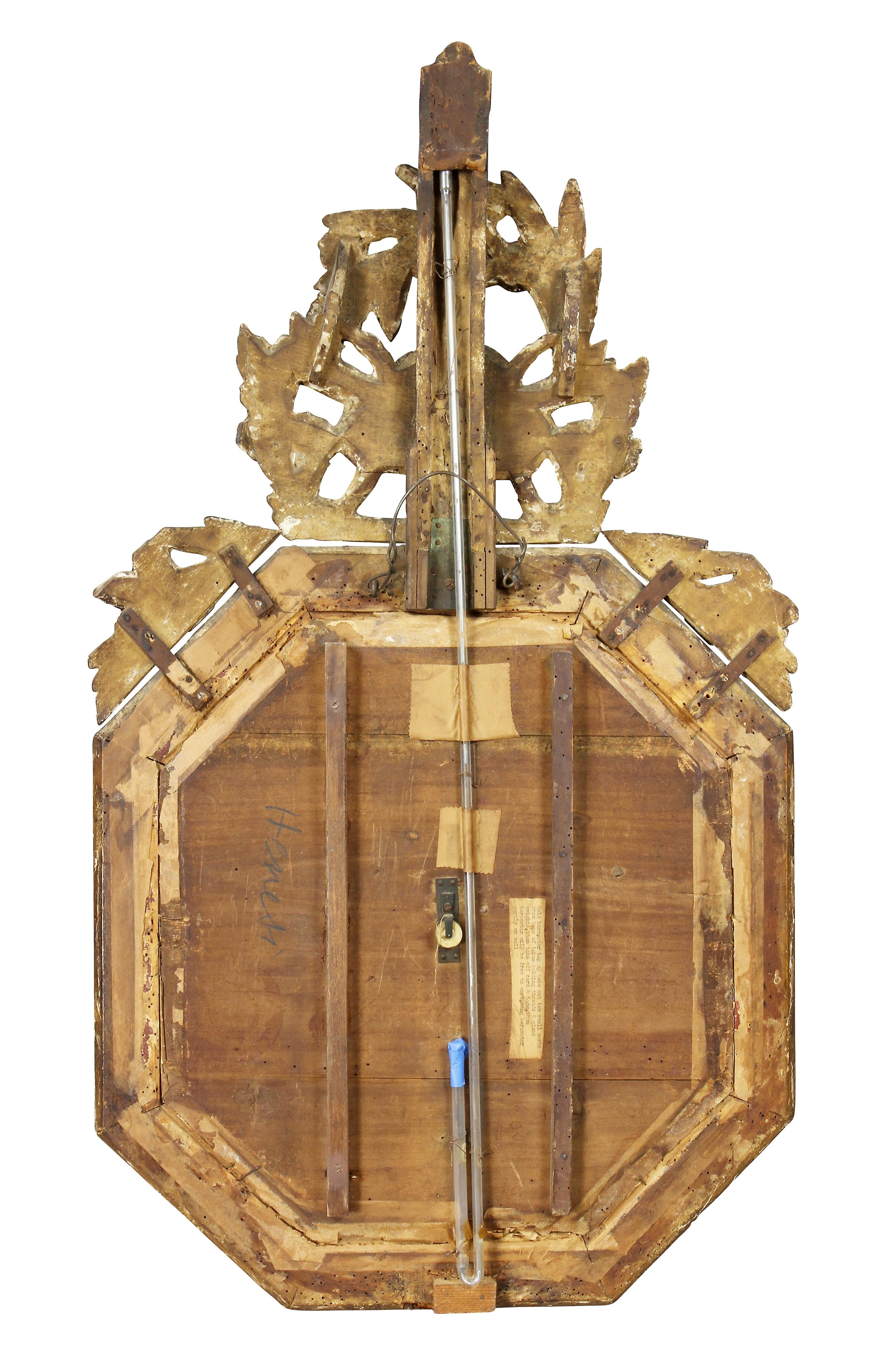 Charles X-Giltwood Barometer 1