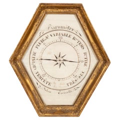 Charles X Giltwood Barometer
