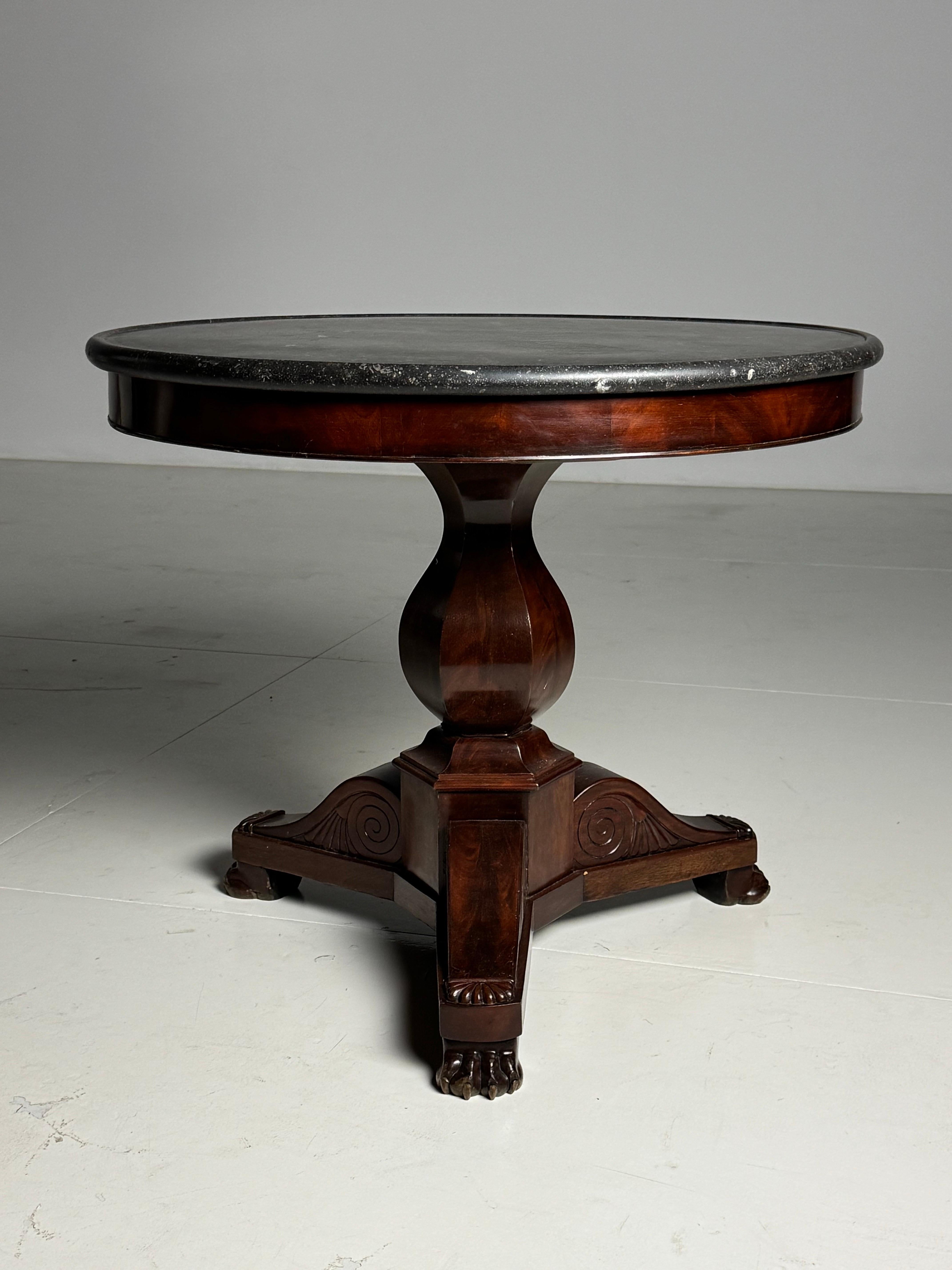 Table Charles X Gueridon 19ème siècle en vente 5