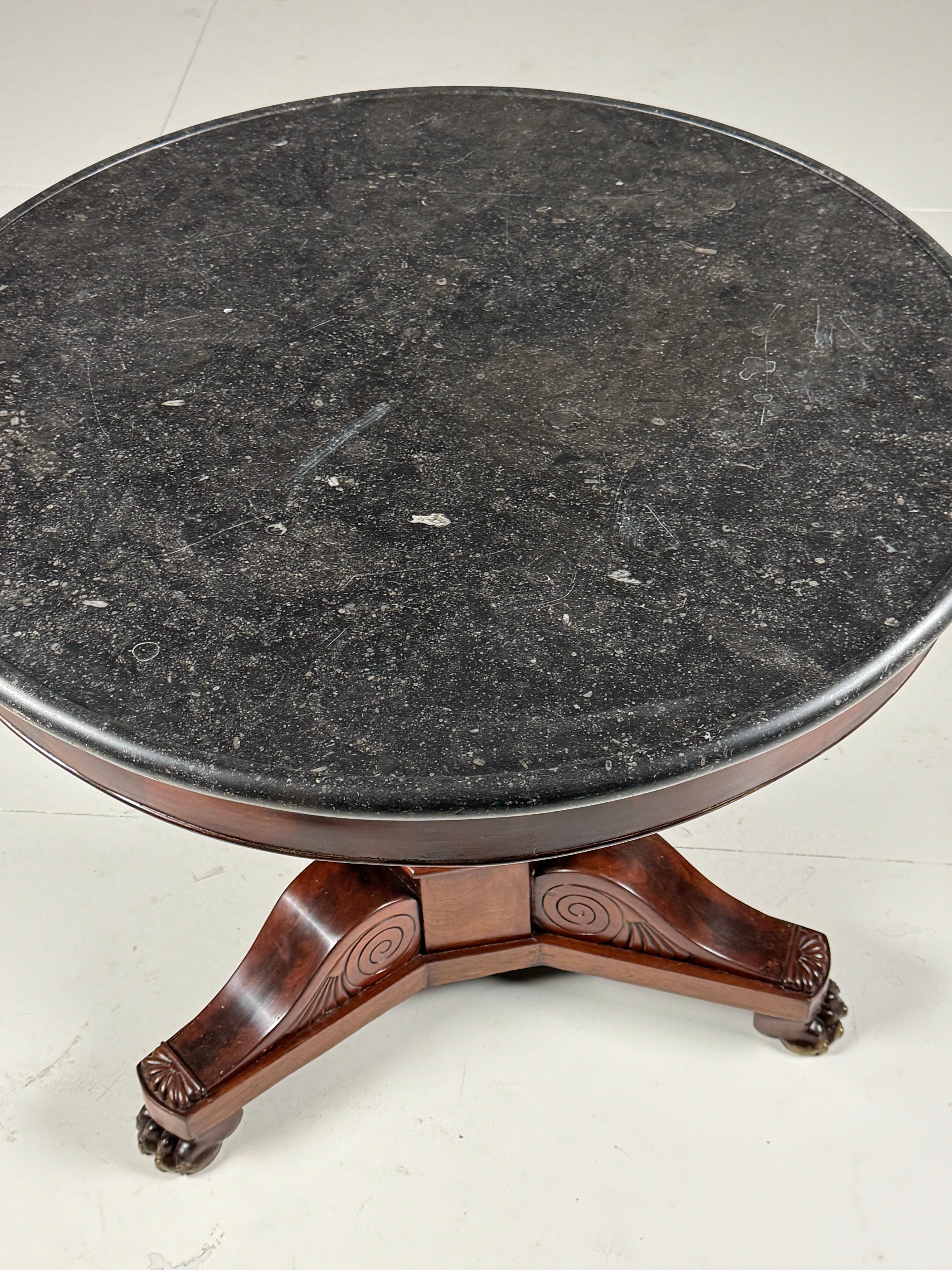 XIXe siècle Table Charles X Gueridon 19ème siècle en vente