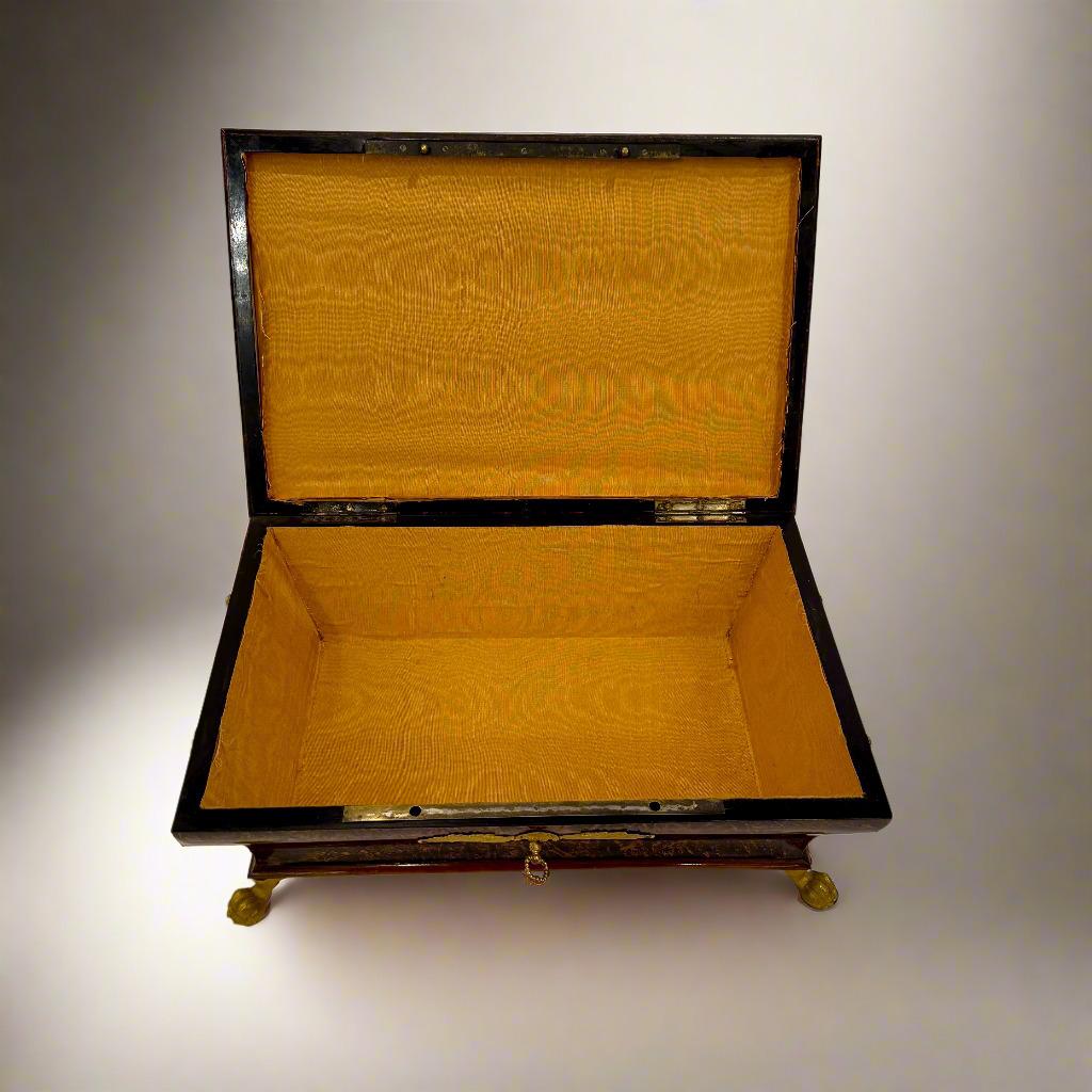 Charles X Jewelry Box, France c. 1820 For Sale 2