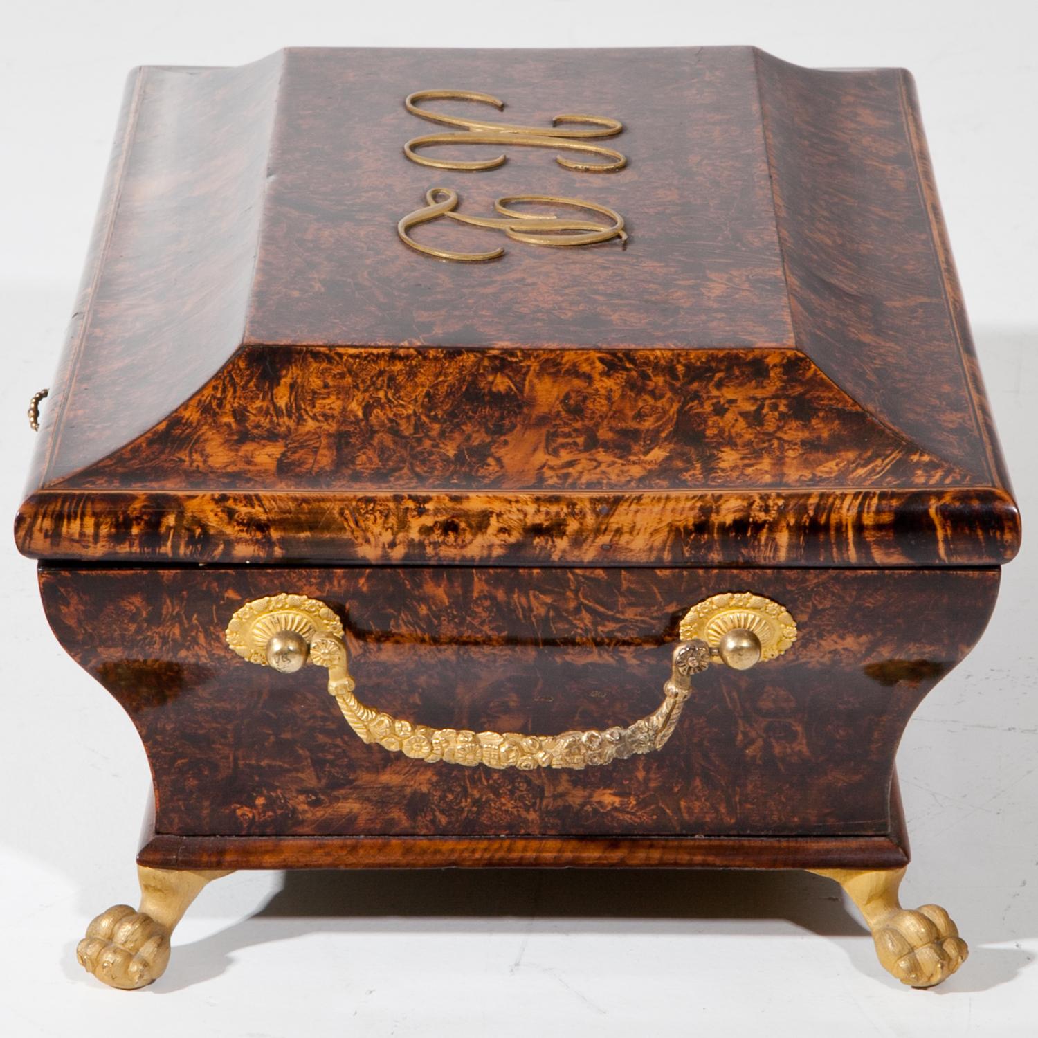 Charles X Jewelry Box, France, circa 1820 3