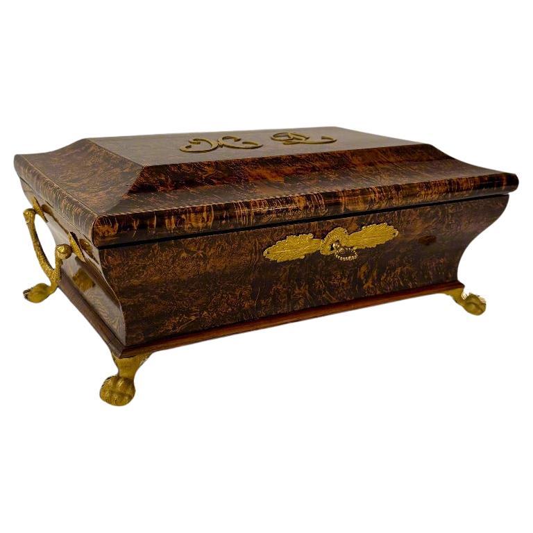 Charles X Jewelry Box, France c. 1820