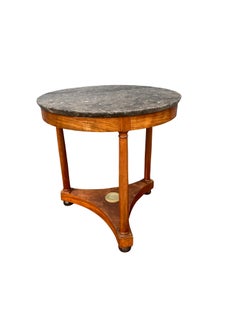 Charles X Mahogany Center Table