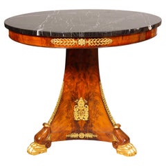 Charles X Mahogany Center Table