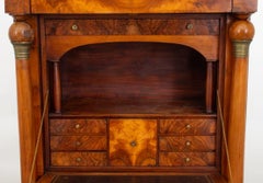Charles X Secretaire a Abbattant en caoba, c. 1830