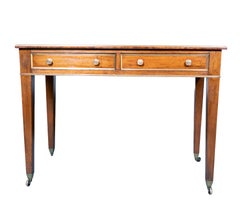 Charles X Mahogany Writing Table