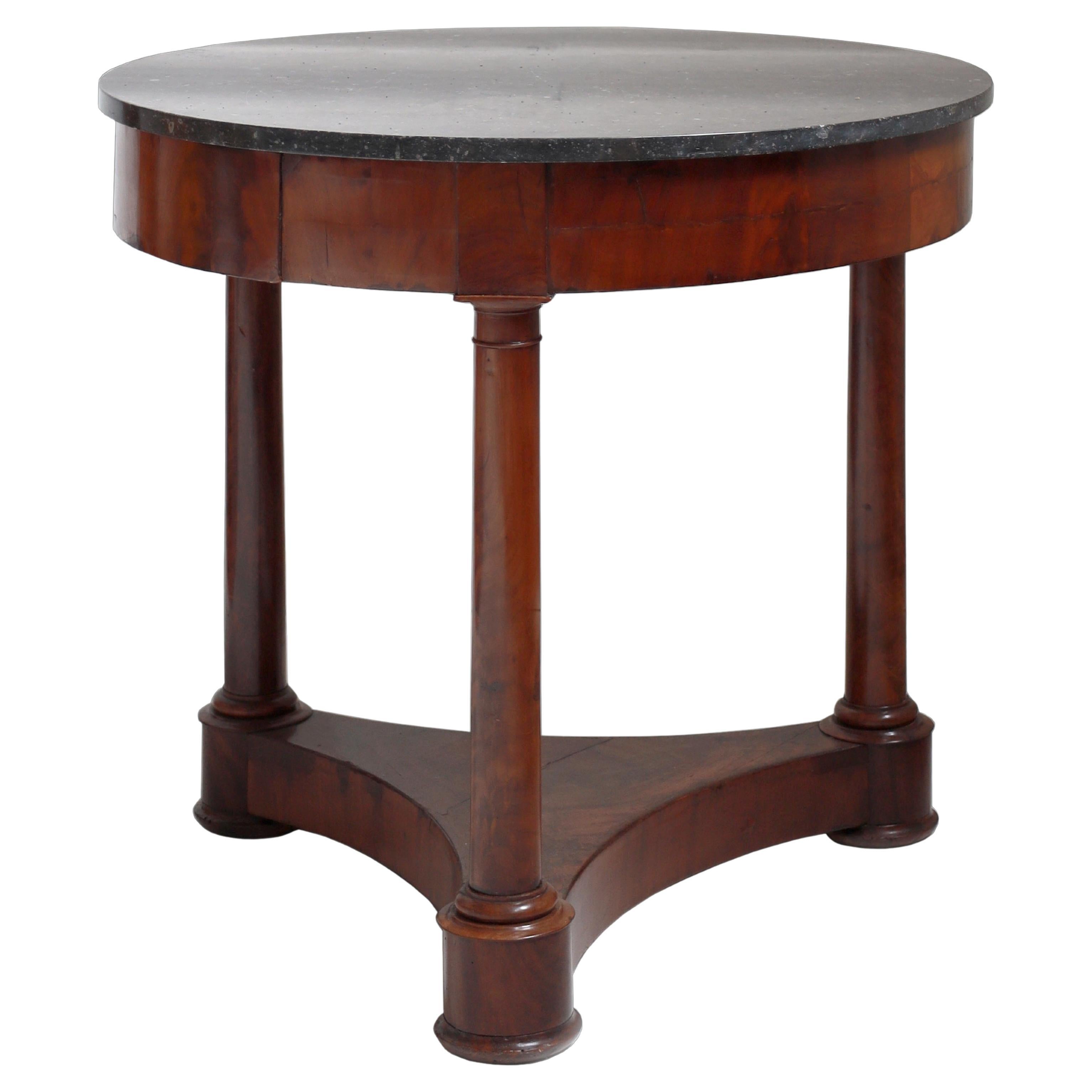 Charles X Marble Top Guéridon