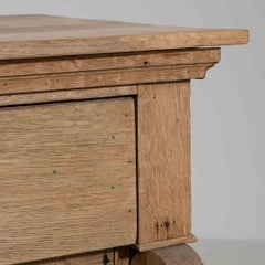 Buffet im Stil von Karl X., antiker französischer Schrank, helle Eiche, Design aus den 1860er Jahren