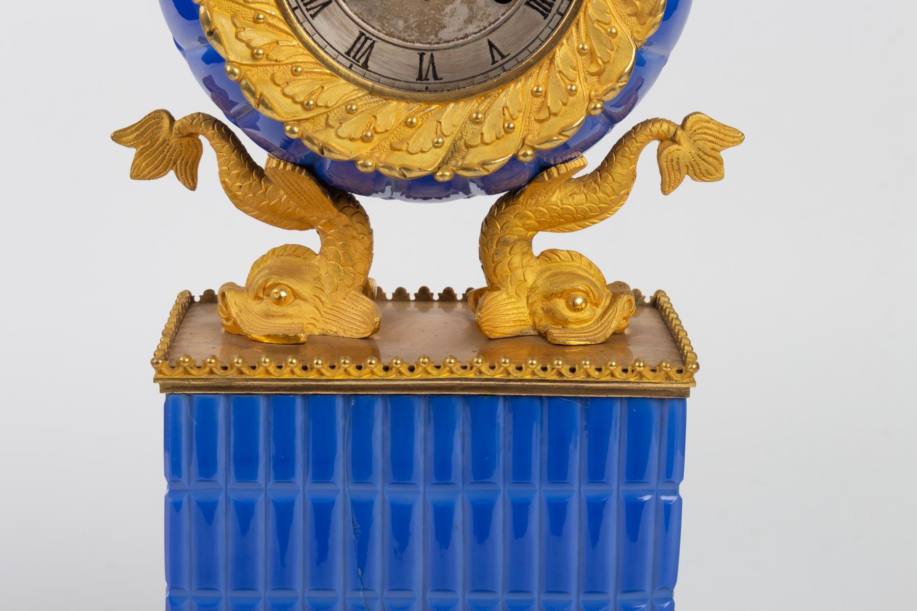 Horloge d'époque Charles X Bon état - En vente à Saint-Ouen, FR