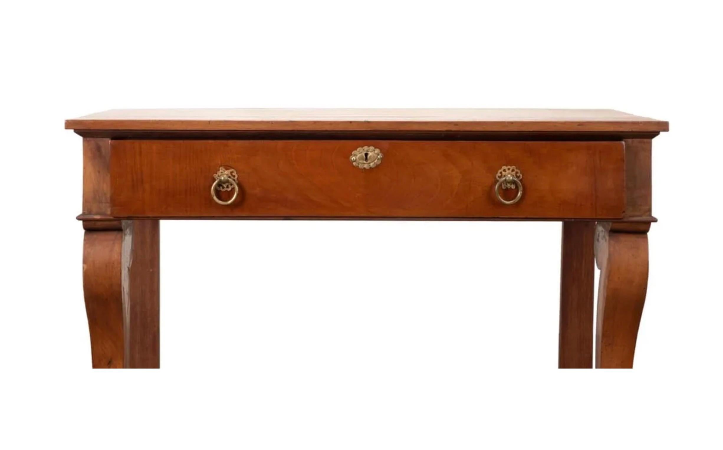 19th Century Charles X Period Console Table For Sale