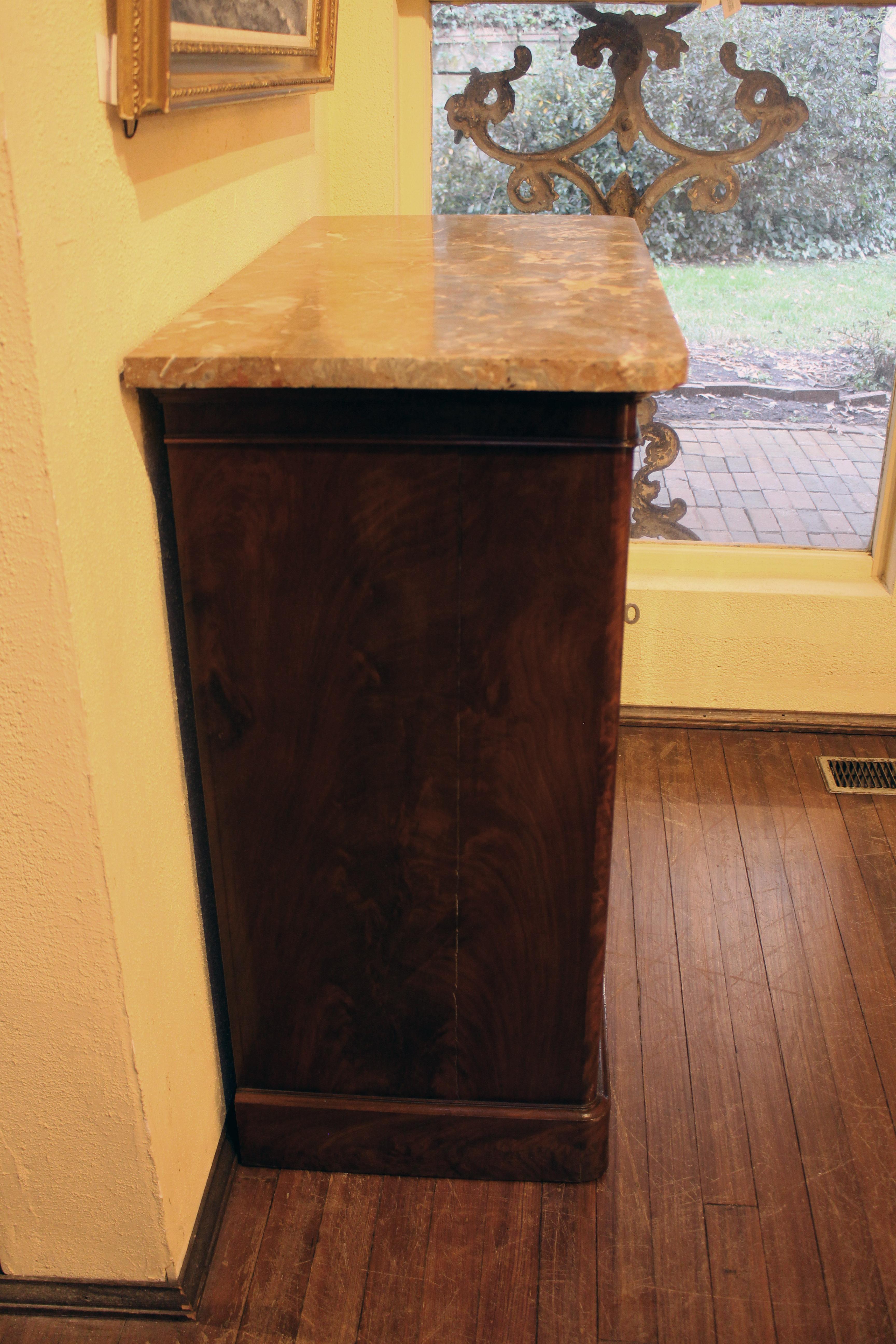 Marble top cabinet 