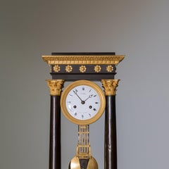 Charles X Portal Pendule:: Frankreich:: um 1830