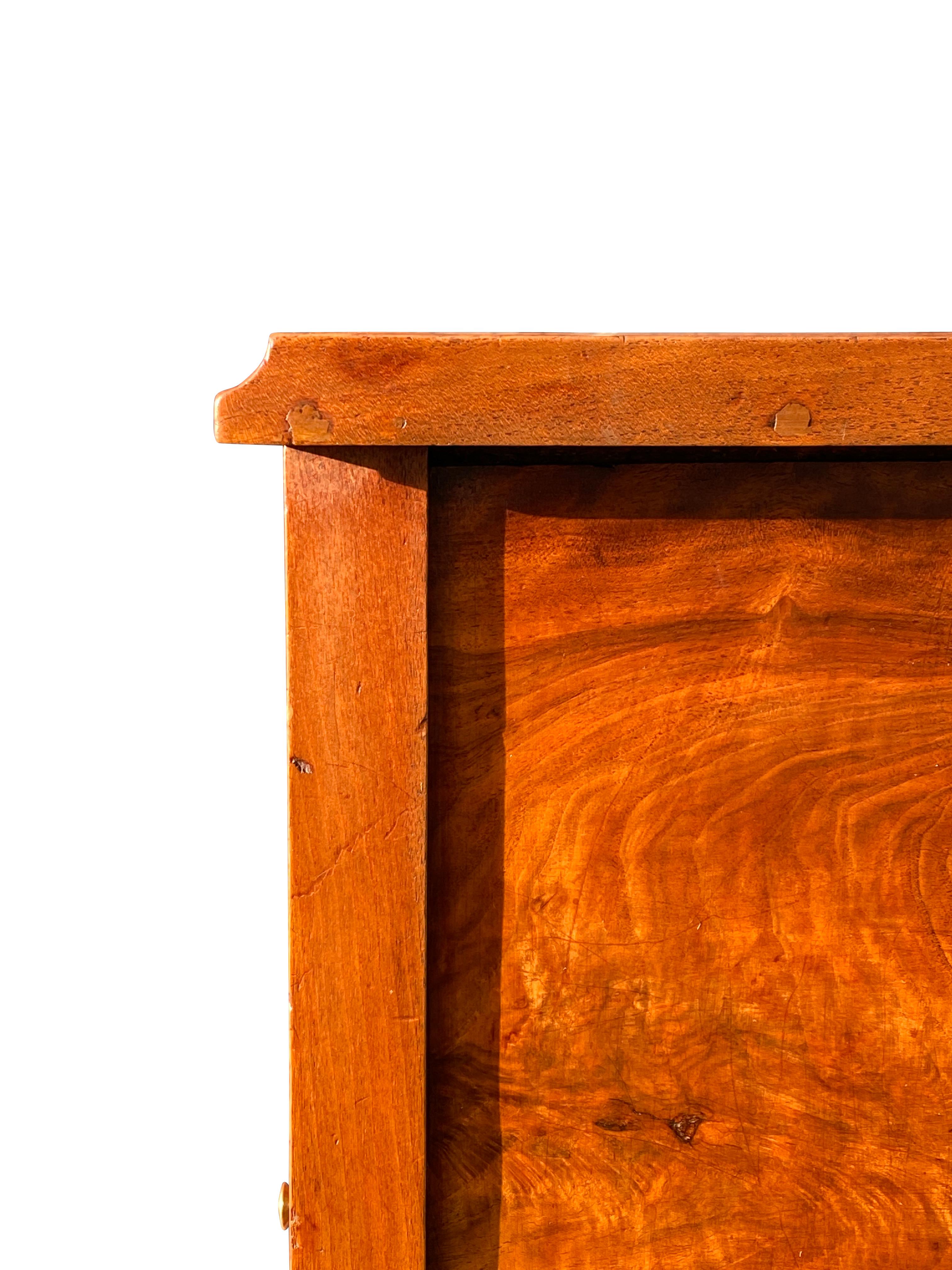 Charles X Provincial Walnut Side Table 1