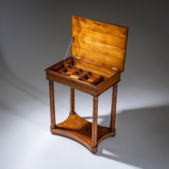 Table de couture Charles X, France, vers 1830