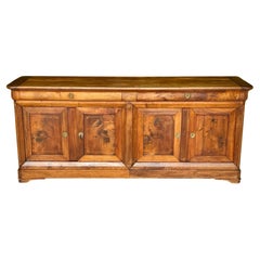 Credenza Charles X in noce