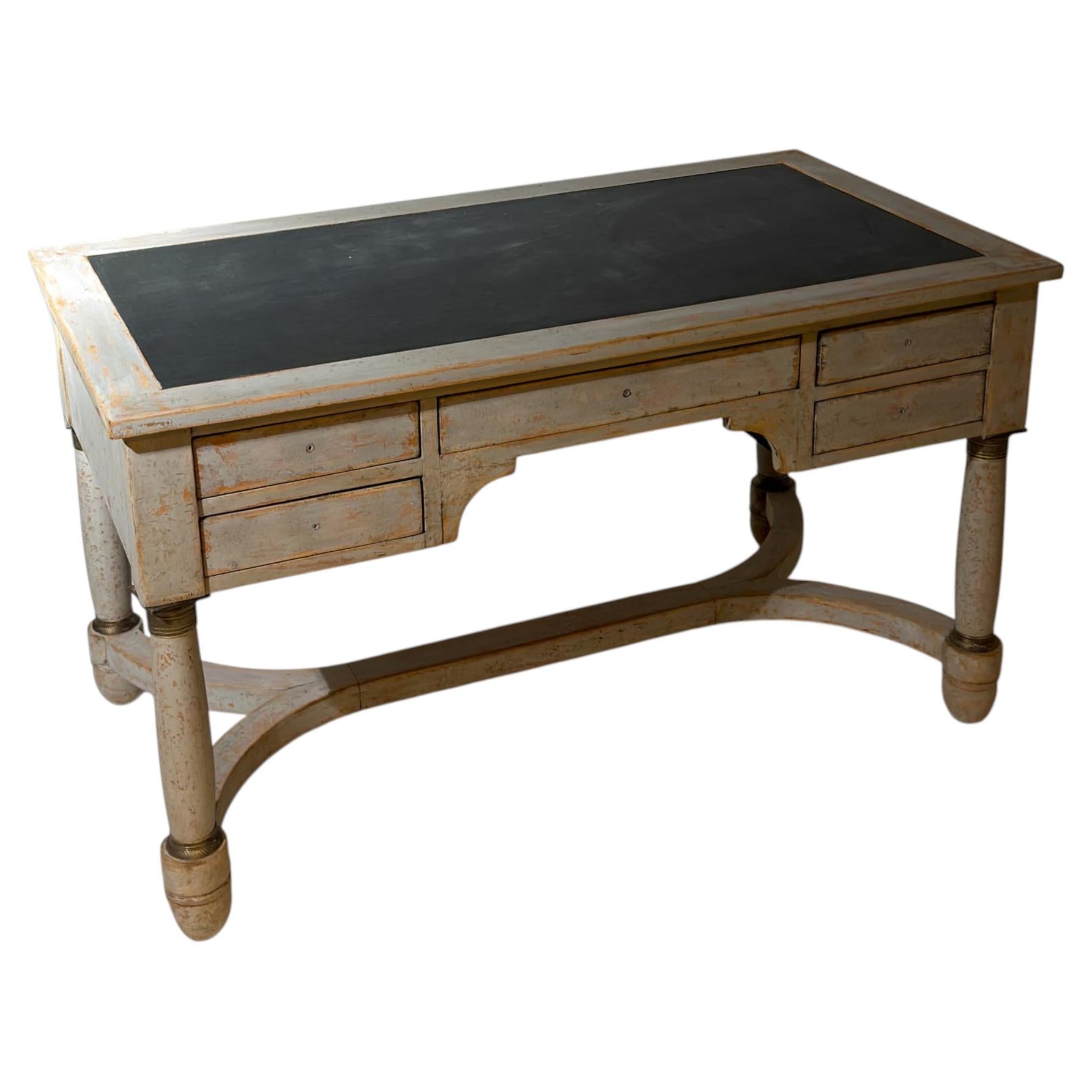 Charles X Style Desk, France, 20th Century
