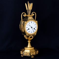 Charles X Vase Pendule Clock, France, 1830s
