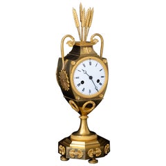Charles X Vase Pendule Clock, France, 1830s