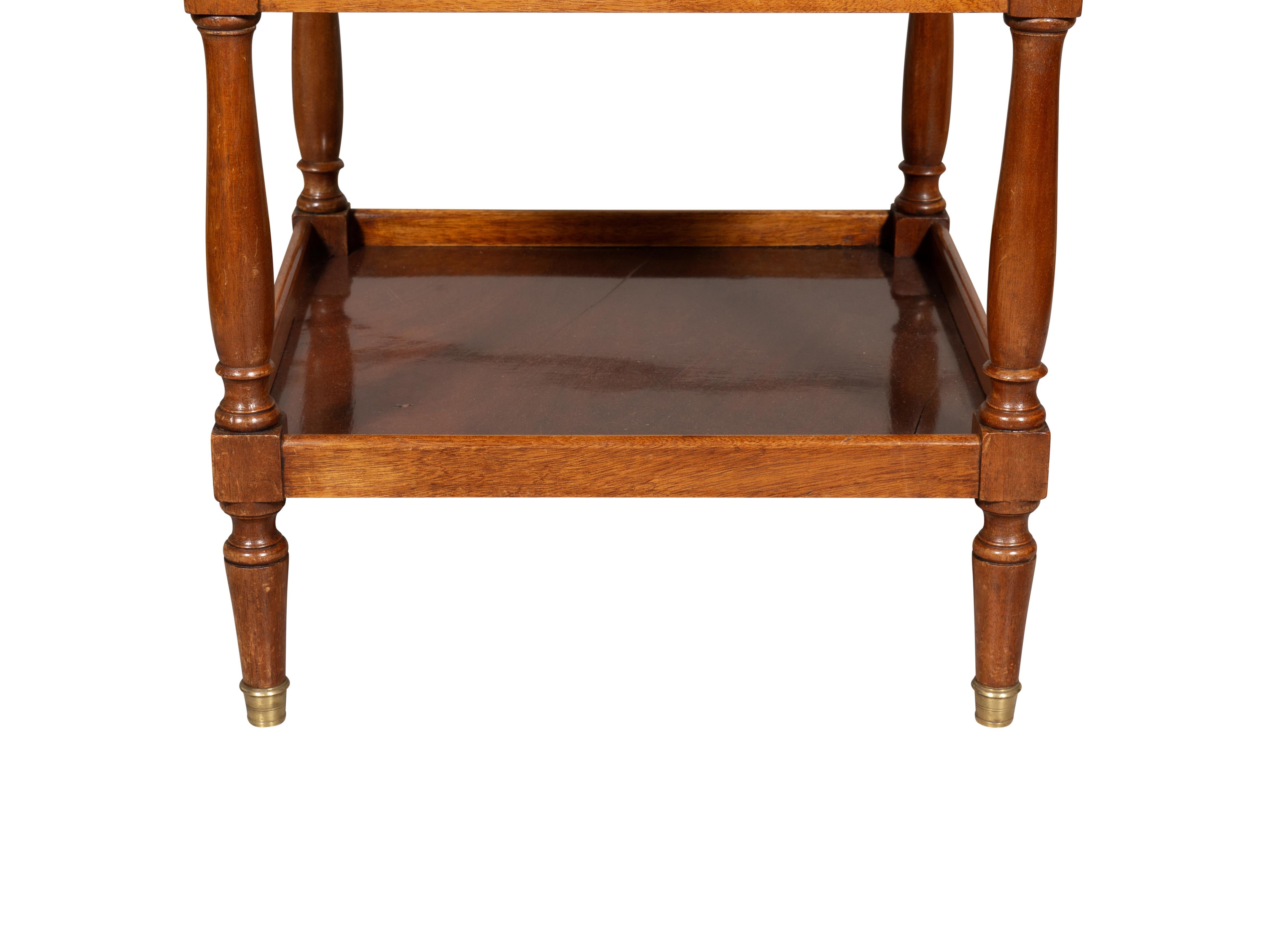 Mesa de bebidas Charles X de nogal en venta 3