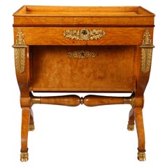 Antique Charles X Period Writing Table, France, Circa 1825
