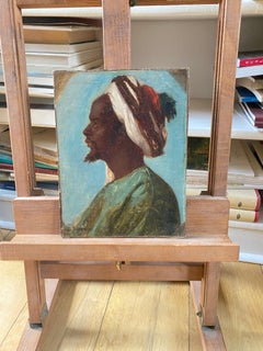 Ritratto di un giovane marocchino di profilo