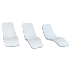 Charles Zublena for Club Med Set of 3 French POOL Chairs